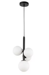 Perla lampa wisząca 4xG9 czarna/biała 33487 - Lampy sufitowe - miniaturka - grafika 1