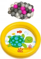 Baseny ogrodowe - Intex Suchy Basen Żółwik z Piłeczkami - miniaturka - grafika 1
