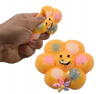 Zabawki sensoryczne - Gniotek Antystresowy Kwiatek Mochi Squishy Sensoryczna Zabawka Różne Kolory - miniaturka - grafika 1