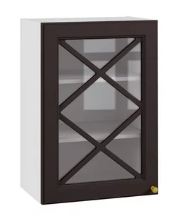 Bristol Witryna Wisząca Gv-50 Czarny Mat - Meble kuchenne - miniaturka - grafika 1