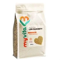 MyVita MyVita Len złocisty 200g M540 - Zdrowa żywność - miniaturka - grafika 2
