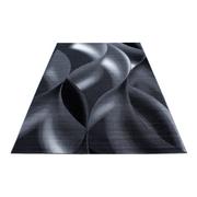Dywany - Dywan nowoczesny Plus wstęgi szaro-czarny 80 cm x 150 cm - miniaturka - grafika 1