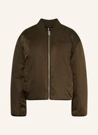 Kurtki damskie - Tommy Hilfiger Bluzon Pikowany beige - miniaturka - grafika 1