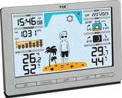 Stacje pogodowe - TFA 35.1097.54 srebrna radiowa stacja pogodowa METEO JACK - miniaturka - grafika 1