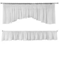 Firany - Firana 2W1 Balkon Dagmara-4 400 x 65 I 400 x 35B - miniaturka - grafika 1