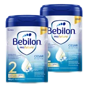 Mleko modyfikowane - Zestaw Bebilon Profutura CesarBiotik 2, mleko następne, po 6 miesiącu, 2 x 800 g - miniaturka - grafika 1