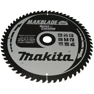 Makita B-32546 piła tarczowa do cięcia drewna 305x30 mm 60 zębów Makblade Plus - Tarcze do pił - miniaturka - grafika 1