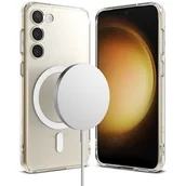 Etui i futerały do telefonów - RINGKE Fusion Magnetic MagSafe do Samsung Galaxy S23+ Przezroczysty - miniaturka - grafika 1