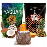 Yerba Mate - Zestaw Yerba Verde Mate Green Frutos Coconut 1kg - miniaturka - grafika 1