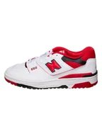Trampki męskie - New Balance Skórzane sneakersy "550" w kolorze biało-czerwonym - miniaturka - grafika 1