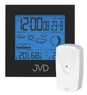 JVD RB672.1 Czarny - Stacje pogodowe - miniaturka - grafika 1