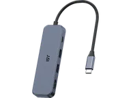 Adapter wieloportowy ISY IAD-1032 Srebrny