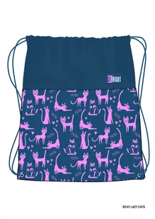 Worek na obuwie STRIGHT SO-01 Lazy Cats - Worki na buty - miniaturka - grafika 1