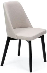 Kremowe krzesło drewniane tapicerowane W3-A00 - Krzesła - miniaturka - grafika 1