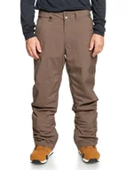 Spodnie narciarskie - Quiksilver Snow Pants Estate PT męskie brązowe XS - miniaturka - grafika 1