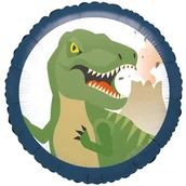 Urodziny dziecka - Amscan Balon foliowy Happy Dinozaur BFOL/2525-A - miniaturka - grafika 1