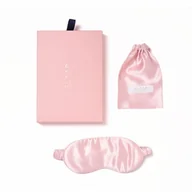 Bielizna nocna - Slaap Slaap Slaap Silk Mask Rose Jedwabna opaska na oczy do spania (różowa) 1 szt. - miniaturka - grafika 1