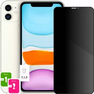 Szkła hartowane na telefon - Szkło Hartowane Do Iphone 11 / Xr Antyszpiegowskie Anti-Spy Folia 2.5D 9H - miniaturka - grafika 1