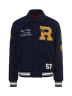 Bluzy męskie - Polo Ralph Lauren Bluza męska Mężczyźni niebieski|żółty wzorzysty, S - miniaturka - grafika 1