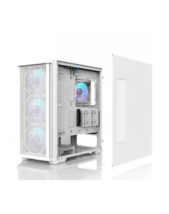 Zalman Obudowa Z10 DUO WHITE Midi Tower Biały Z10 DUO White - Obudowy komputerowe - miniaturka - grafika 1