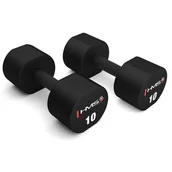 Hantle i ciężarki - Zestaw hantli HMS HPT10 (2 x 10 kg) - miniaturka - grafika 1