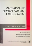 Zarządzanie - Zarządzanie Organizacjami Usługowymi Zeszyty Naukowe 229 - miniaturka - grafika 1