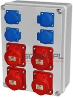 Rozdzielnie elektryczne - ROZDZIELNICA BUDOWLANA 4x16A/5 4x230V - miniaturka - grafika 1