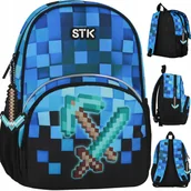 Plecaki szkolne i tornistry - Starpak Plecak Wycieczkowy Pixel Blue 553461 - miniaturka - grafika 1
