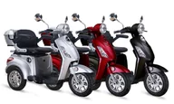 Skutery - Skuter elektryczny Barton TRES trójkołowy z kufrem - miniaturka - grafika 1