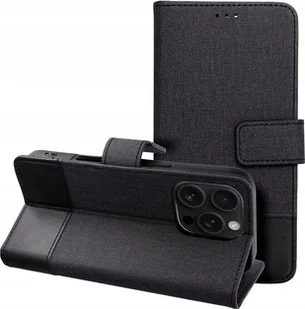 OEM Kabura GOMMA Book do IPHONE 7 / 8 / SE 2020 / SE 2022 czarny - Etui i futerały do telefonów - miniaturka - grafika 1