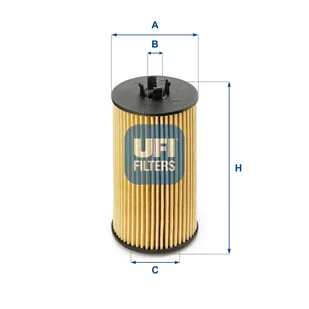 Filtr oleju UFI Filtry 25.199.00 - Filtry oleju - miniaturka - grafika 1
