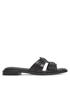 Klapki i japonki damskie - Clarks Klapki Ariany Mule 26181234 Czarny - miniaturka - grafika 1