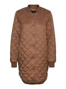 VERO MODA Damska kurtka długa pikowana, Aztec, 48 - Kurtki damskie - miniaturka - grafika 1
