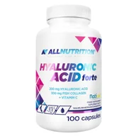 Włosy, skóra, paznokcie - Allnutrition Hyaluronic Acid Forte Kapsułki - miniaturka - grafika 1