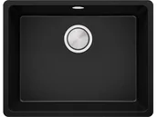 Zlewozmywaki - Primagran.pl Zlewozmywak podwieszany (podblatowy) granitowy jednokomorowy z dużą komorą XL Wenecja 60 Easy MW6KC-A0#P - miniaturka - grafika 1