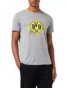 Borussia Dortmund Koszulka unisex BVB logo T-shirt - Moda i Uroda OUTLET - miniaturka - grafika 1