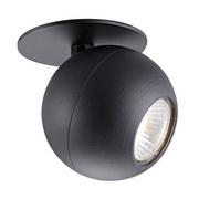 Lampy sufitowe - Zuma Line Buell 1 ACGU10-153 Plafon spot lampa sufitowa 1x50W GU10 czarny - miniaturka - grafika 1