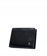 Portfele - Portfel Męski Skórzany Duży RFID Na Karty PUCCINI Czarny MU20438 1 - miniaturka - grafika 1