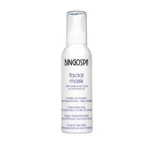 BingoSpa Maska do twarzy ze 100% olejem awokado - Mask With 100% Avocado Oil Maska do twarzy ze 100% olejem awokado - Mask With 100% Avocado Oil - Maseczki do twarzy - miniaturka - grafika 1