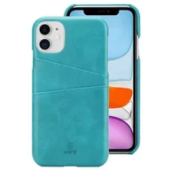 Etui i futerały do telefonów - Crong Neat Cover - Etui iPhone 11 Pro z kieszeniami (zielony) - miniaturka - grafika 1