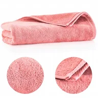 Ręczniki - RĘCZNIK 70x140 RĘCZNIK FROTTE BAWEŁNA KĄPIELOWY HOTELOWY ŁAZIENKOWY PLAŻOWY - miniaturka - grafika 1