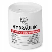 Skarbonki - SKARBONKA DLA HYDRAULIKA STAWKA GODZINOWA PREZENT z Nadrukiem ze Zdjęciem - miniaturka - grafika 1