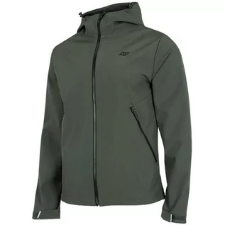 Kurtki męskie - Kurtka Męska 4F Softshell Oliwkowa H4Z22 Sfm001 44S-2Xl - grafika 1