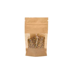 Woreczki DOYPACK eko 250 ml ze struną i okienkiem (10 szt) - wzór DOYEKO1 - Folia, papier śniadaniowy, serwetki - miniaturka - grafika 1
