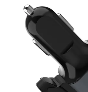 Dudao zestaw samochodowa ładowarka 2x USB 3.4A + zestaw słuchawkowy słuchawka Bluetooth czarny (R10 black) - Ładowarki do telefonów - miniaturka - grafika 10