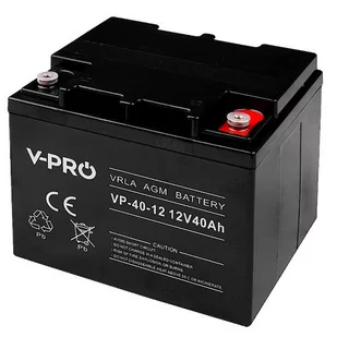 Akumulator żelowy Agm 12V 40Ah Ups Alarm 8-10 lat! - Baterie do zasilaczy awaryjnych UPS - miniaturka - grafika 1