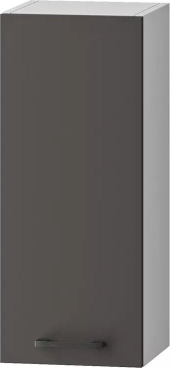 Elior Górna szafka z jednym frontem szara - Rimer 22X 30cm