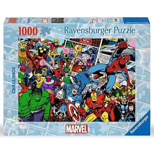 Puzzle RAVENSBURGER Challenge Marvel 12000510 (1000 elementów) - Puzzle - miniaturka - grafika 1