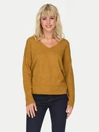 Swetry damskie - ONLY Sweter Rica 15224360 Pomarańczowy Regular Fit - miniaturka - grafika 1