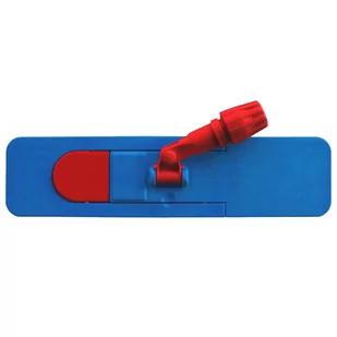 Stelaż płaski niebiesko-czerwony do mopa 40 cm Splast - Miotły, szufle, mopy - miniaturka - grafika 1